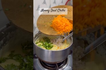 Diet Recipe|Moong Daal Chilla #himaanshi #dietfood #dietrecipe #lowcalorie #healthyfood #healthy