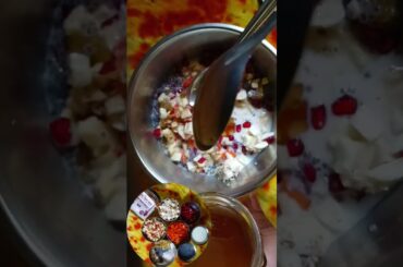 Healthy Fruit Salad Recipe // Fruit Chaat// Best Weight Loss Recipe //#shorts #dietfood