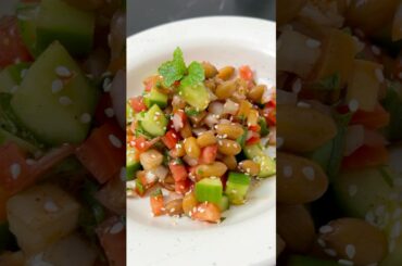 Steamed Peanut Salad | #healthy #food #recipe