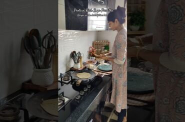 Lunch Scenes | Protein Meal | Soya Paratha | 16:8 Fasting