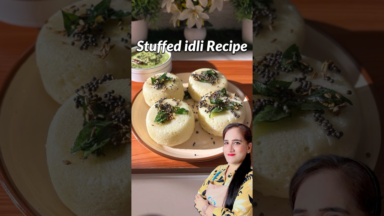 Trending Stuffed idli Recipe #idli #recipe #shorts Trending Stuffed idli Recipe #idli #recipe #shorts