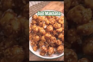Healthy Snacks Recipe l Jaggery Makhana #shortsfeed #youtubeshorts #jaggery #crispyfoodkitchen