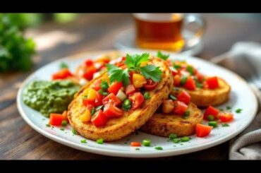 Healthy and testi bread breakfast recipes||bread recipe