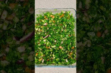 Parsley Salad                              #food #healthy #salad #easyrecipe