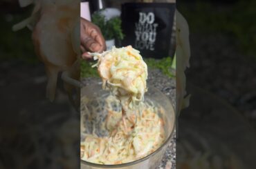 CREAMY COLESLAW RECIPE