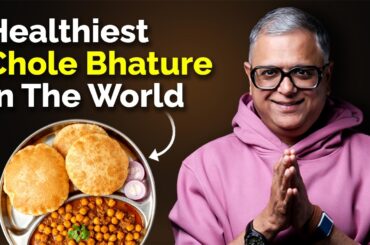 Can Chole Bhature Ever Be Healthy? | Homemade Recipe..