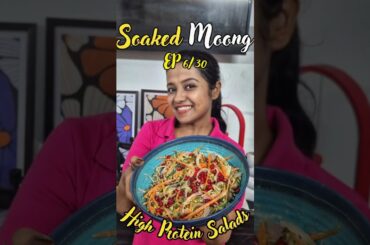 Day 6/30 of high protein salad recipes #viral #recipe #salad #fitness #proteinsalad #sproutsalad