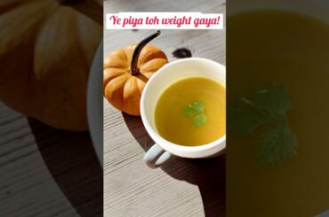 Pumpkin Soup Recipe | Pumpkin  Soup for Weight Loss | Low Calorie Soup | Pumpkin Recipes | Soup #yt