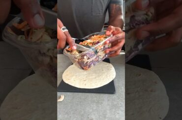 Japanese Miso Chicken Salad Recipe - Easy Asian Inspired Meal Prep Salad #recipe #mealprep