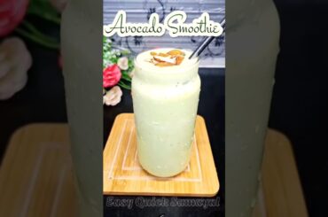 Creamy Avocado Smoothie Recipe | Healthy Breakfast Boost #shorts #youtubeshorts #viral