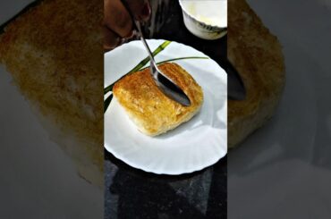 viral milk toast in 5 minutes| healthy| #recipe #shorts #homemade