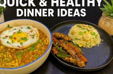 Quick & Healthy Dinner Ideas | Easy Recipes for Busy Nights |