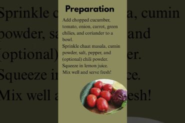easy,healthy salad how to make salad #recipe #salad #maryam's kitchen