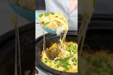 Easy crockpot dinner #recipe #easyrecipe #crockpot #slowcooker #dinner #mexicanfood