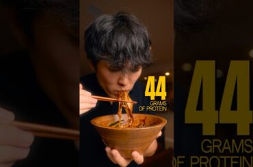 A High Protein & Healthy Jjajangmyun? #koreanfood #weightlossfood #highproteinrecipes #lowcalorie