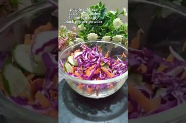 Purple Cabbage Salad Recipe#Very Healthy Salad Recipe#Kaluri Jaya's kitchen