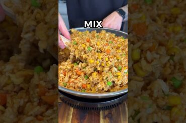 High Protein Crispy Honey Garlic Chicken Fried Rice Meal Prep! #mealprep #friedrice #chickenrecipes
