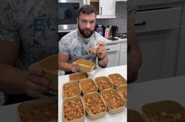 Pepperoni and cheese pasta meal prep #protein #recipe #madprotein #mycookbook