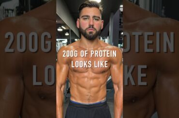 EASIEST WAY TO EAT 200g OF PROTEIN