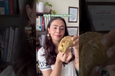 High protein wrap #highprotein #wrap #healthyrecipes #shorts