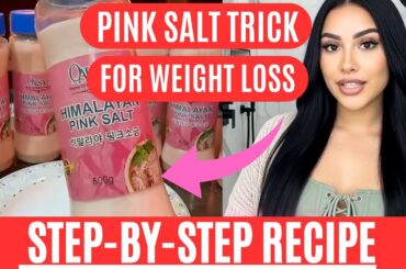 PINK SALT TRICK - (( SHOCKING FACTS!! )) - PINK SALT TRICK RECIPE - PINK SALT TRICK FOR WEIGHT LOSS