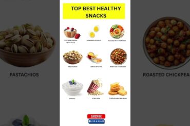 Top 9 Healthy Snacks | Easy & Nutritious Snack Ideas #healthtips #foodmedicine