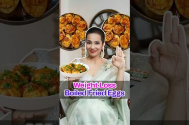 How to Make Weight Loss Boiled Fried Eggs in Butter | IWLD | Non Veg Recipes | Indian Diet by Richa
