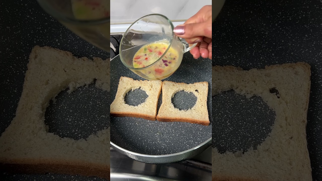 toast egg and turkey #egg #eggrecipes #food #breakfast #shorts toast egg and turkey #egg #eggrecipes #food #breakfast #shorts