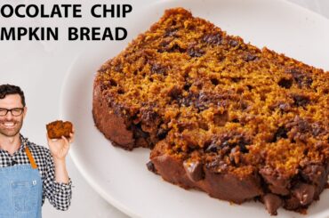 Amazing Chocolate Chip Pumpkin Bread Recipe