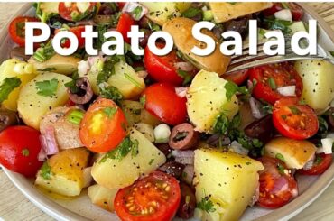 Potato Salad | Best Ever Healthy  Mediterranean  Potato Salad Recipe