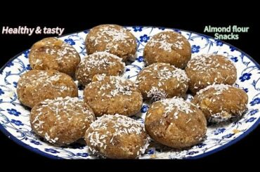 Healthy & tasy almond flour snacks from scratch