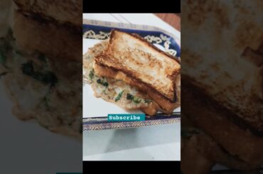 Egg bread healthy breakfast recipe #ytshorts #breakfast #cooking #trending #yummy #food #foodie