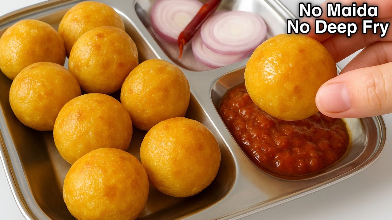 No Maida, No Deep Fry- Crispy Kachori | Easy Breakfast Recipes | Healthy Breakfast Ideas No Maida, No Deep Fry- Crispy Kachori | Easy Breakfast Recipes | Healthy Breakfast Ideas