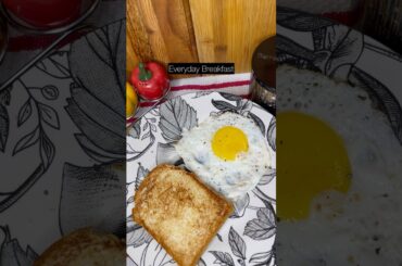 Everyday Breakfast | Egg Fry with Bread
