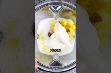 Pineapple smoothie Tropical fat burning #healthy #smoothie