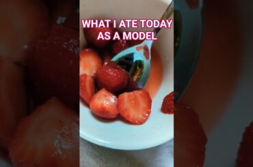what i ate today as a model on an 1100+ calorie deficit | no.2