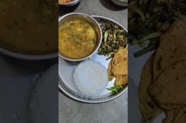 Healthy lunch Thali#shortsfeed #recipe #odiarecipe #shorts ........