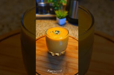 Healthy Carrot Dates Smoothie | Easy Breakfast Smoothie Recipe #healthydrink #trending #viral #easy