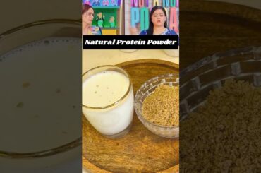 Natural Home-Made Protein Powder Recipe #shorts #protein #healthy  #homemaderecipe #healthy