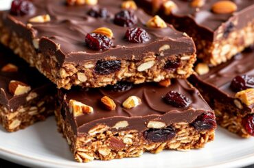 Try this healthy snack recipe! I gave up sugar thanks to these delicious oat-nut bars!