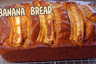 Easy Banana Bread Recipe | Healthy Breakfast, Soft & Not Too Sweet