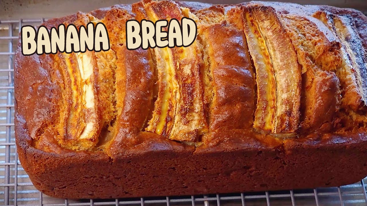 Easy Banana Bread Recipe | Healthy Breakfast, Soft & Not Too Sweet Easy Banana Bread Recipe | Healthy Breakfast, Soft & Not Too Sweet