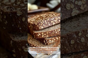 Benefits of Whole Grain Bread #eating #facts #health #food #bread #eating #goodfood #healthylife
