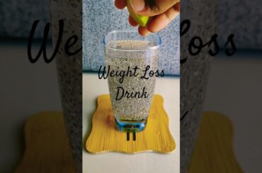 Weight Loss Drink | Fat Cutter Drink | Healthy Drink | Benefits of Chia seeds #shorts #morningdrink