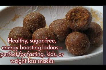 Healthy breakfast/ Snacks/ Sweet for Navratri Vrat recipe - Weight loss - Makhana Ladoo