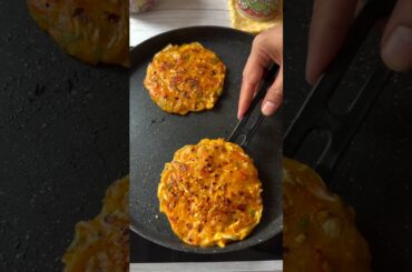 High Protein & Low Calorie Breakfast Recipe | Breakfast Recipes  Besan Chilla#shorts #viralvideo