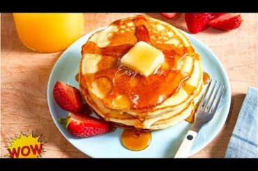 5 minutes!Easy Breakfast Recipes!Healthy Breakfast Recipe!Kids Breakfast ideas!Pancakes Recipe
