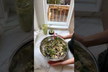 Green Romesco Couscous Salad!