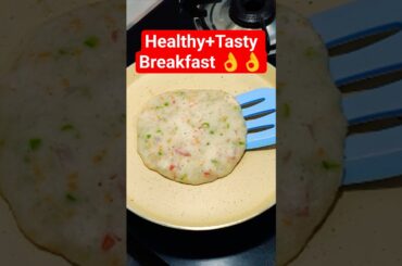 Poha Suji Breakfast Recipe | Quick & Healthy Snacks Idea #HealthyBreakfast #shorts