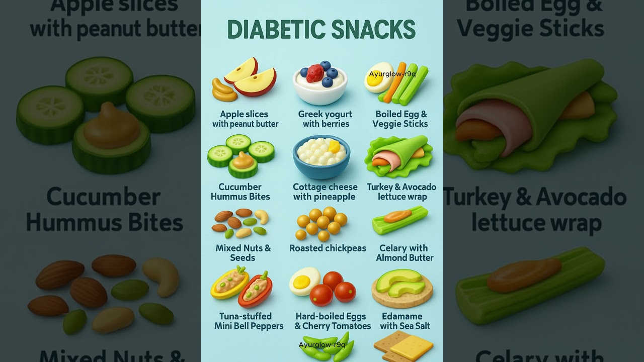 Diabetic Snacks for Balanced Blood Sugar #viral #healing #healthtips Diabetic Snacks for Balanced Blood Sugar #viral #healing #healthtips